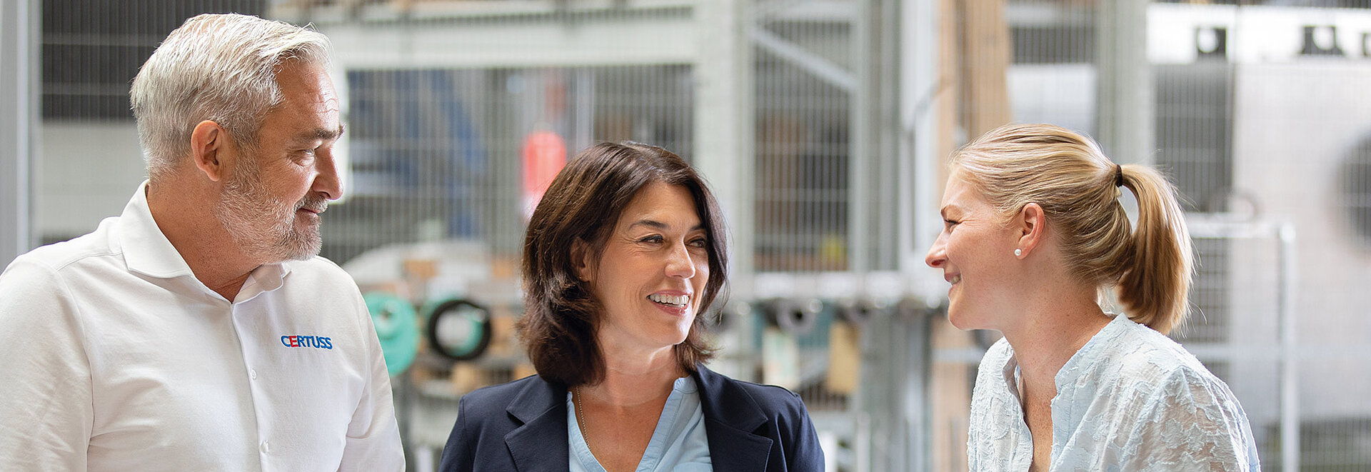 CERTUSS employees in a counselling interview