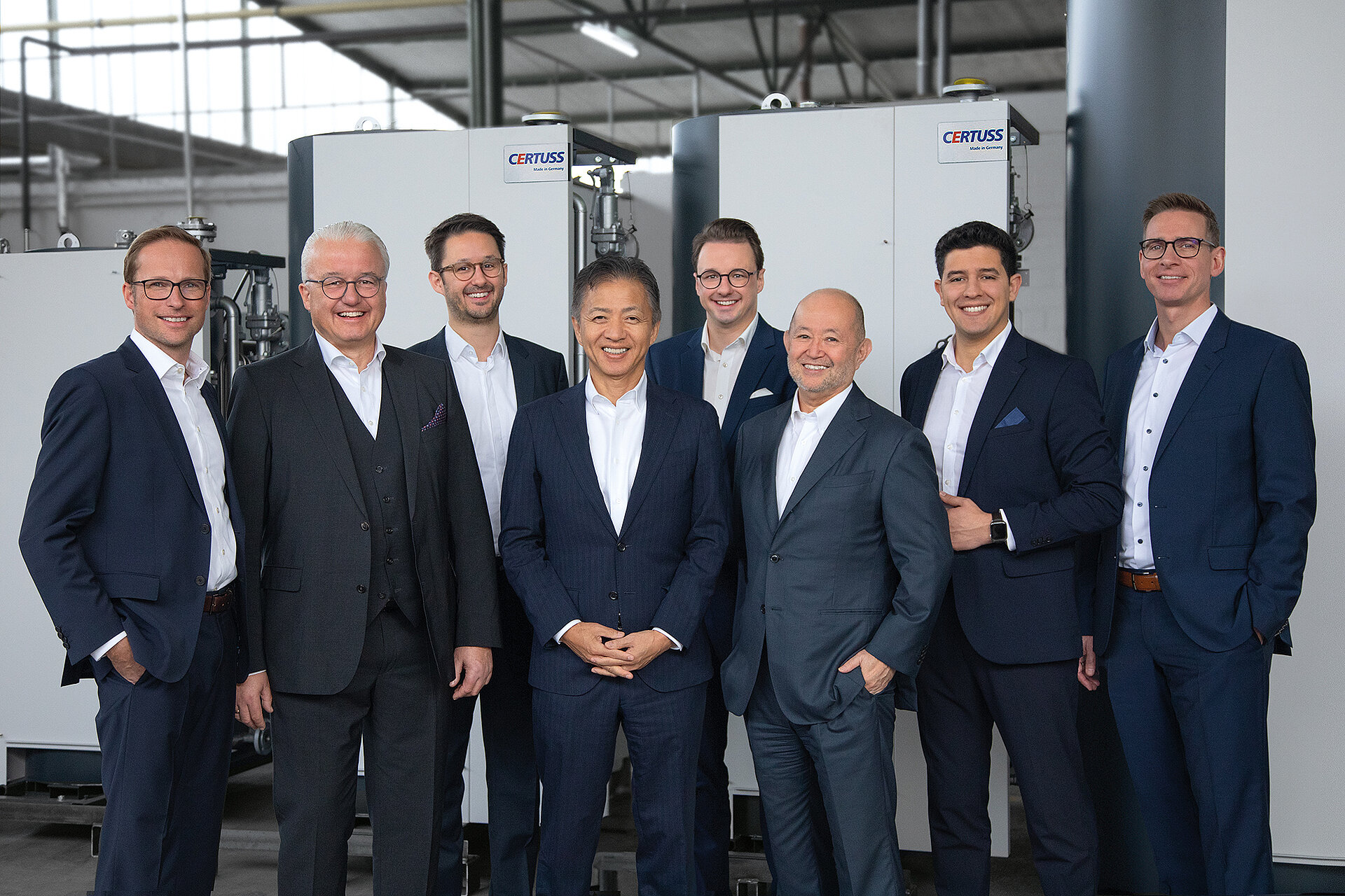 Gruppen Foto des CERTUSS Management Board