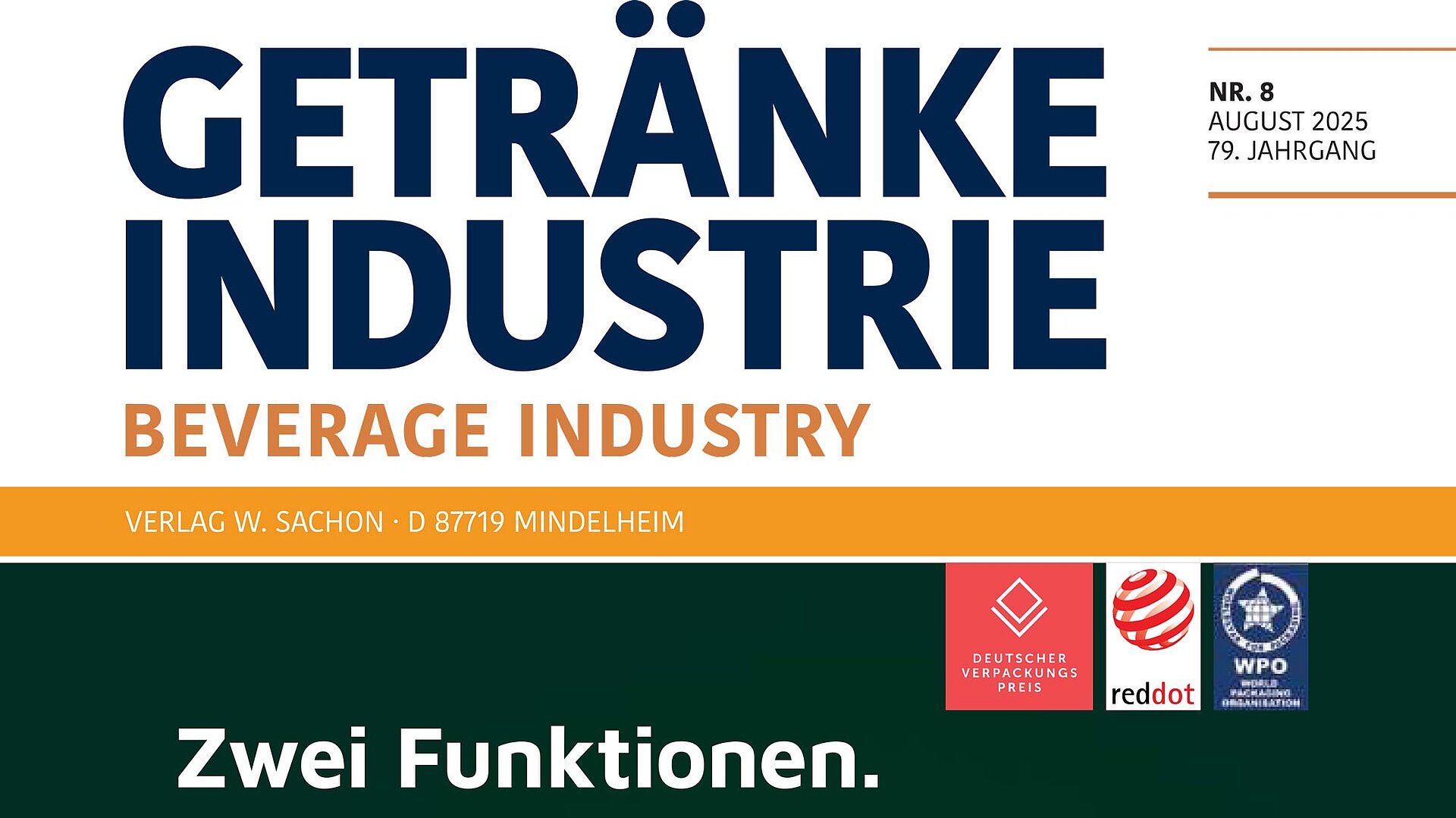 Cover Getraenke Industrie Nr. 8 Preview