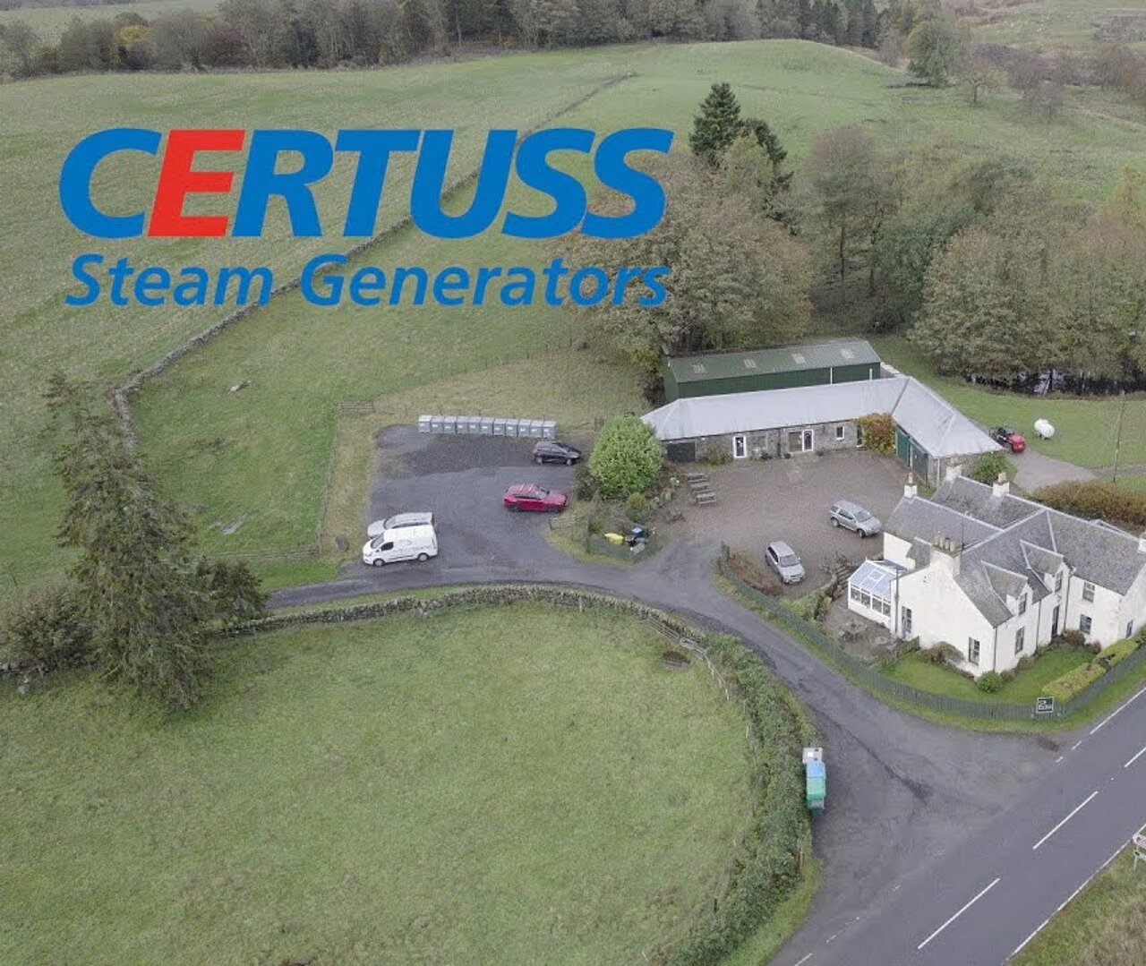 CERTUSS Dampfgeneratoren für die Persie Distillery