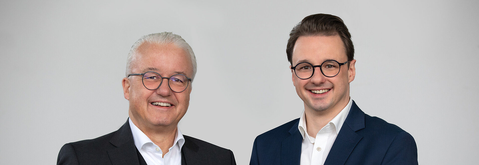 Matthias Brauner y Robert Brauner uno al lado del otro