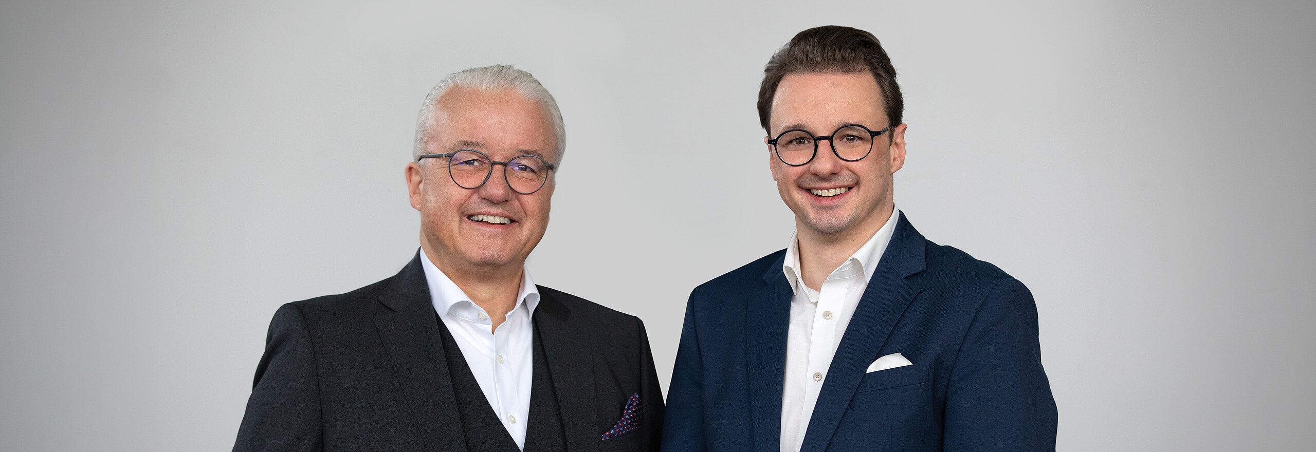 Matthias Brauner e Robert Brauner lado a lado