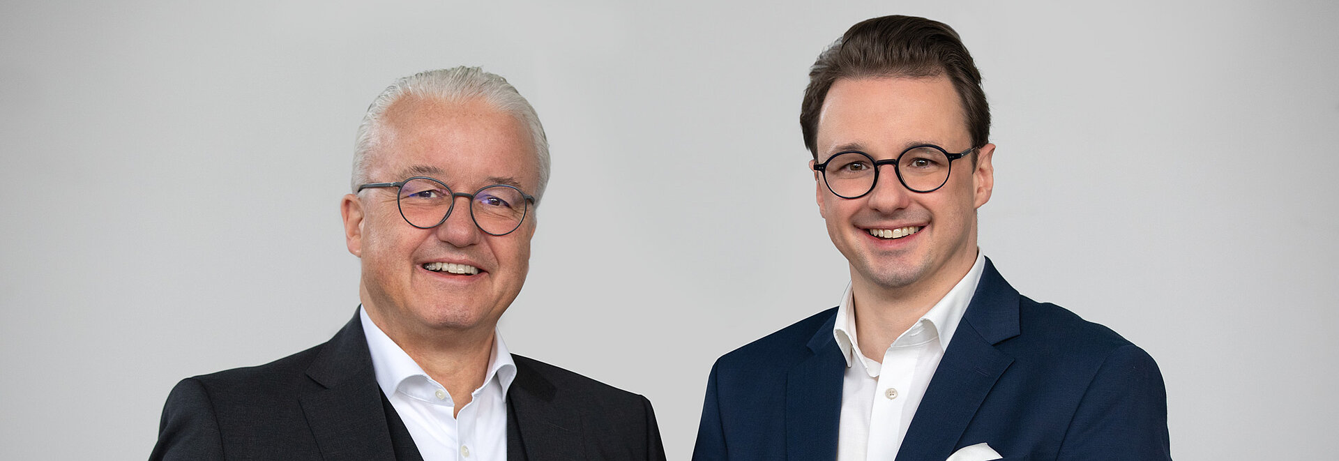 Matthias Brauner and Robert Brauner side by side