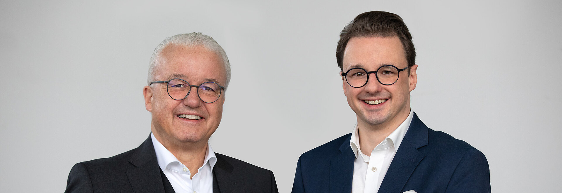 Matthias Brauner e Robert Brauner lado a lado