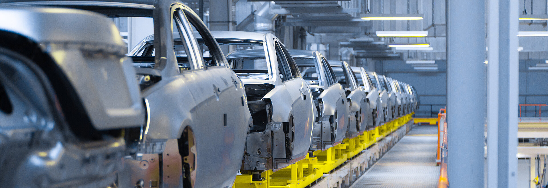 Produktion von Auto Karosserieteilen