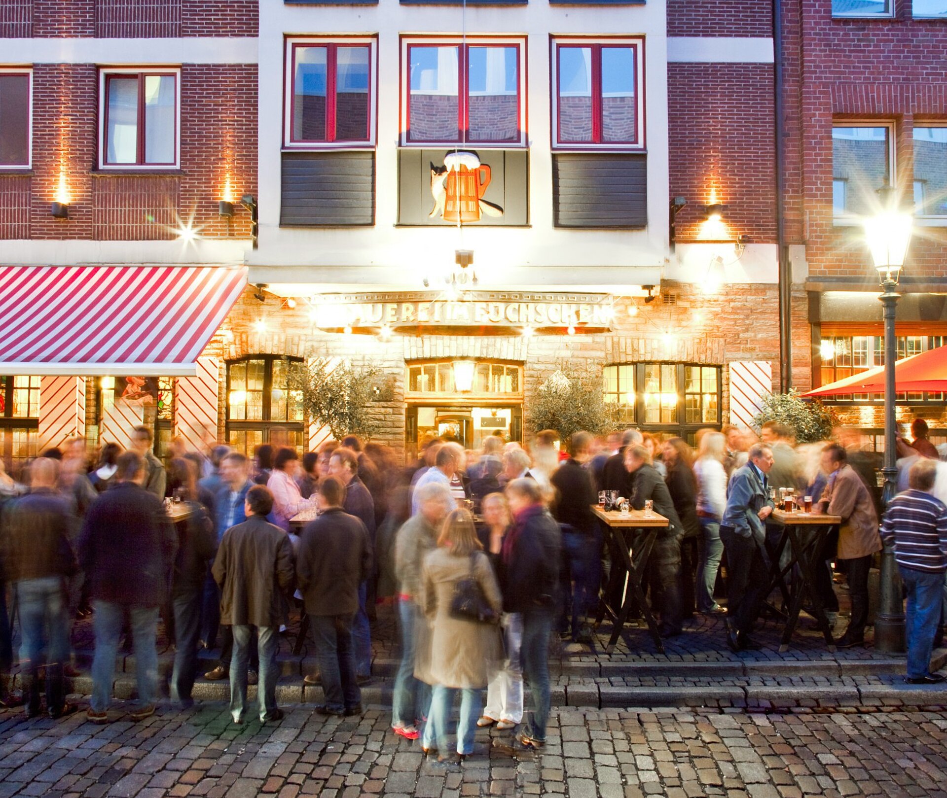 "Im Füchschen" brewery in Düsseldorf