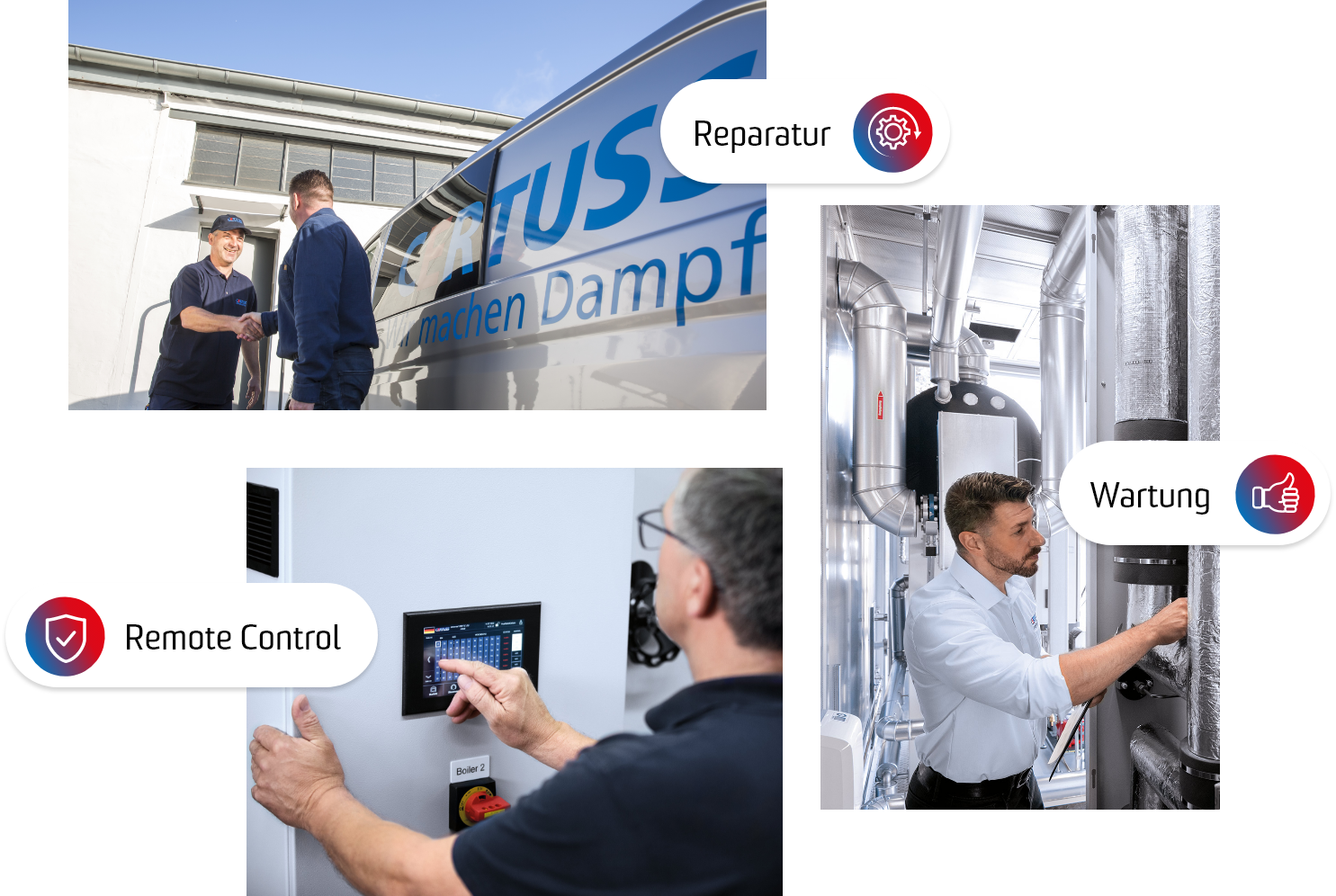 CERTUSS Service - Reparatur, Wartung, Fernsteuerung