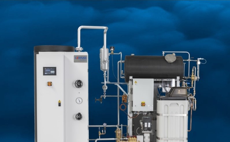 Abbildung einer betriebsfertigen Komplettanlage