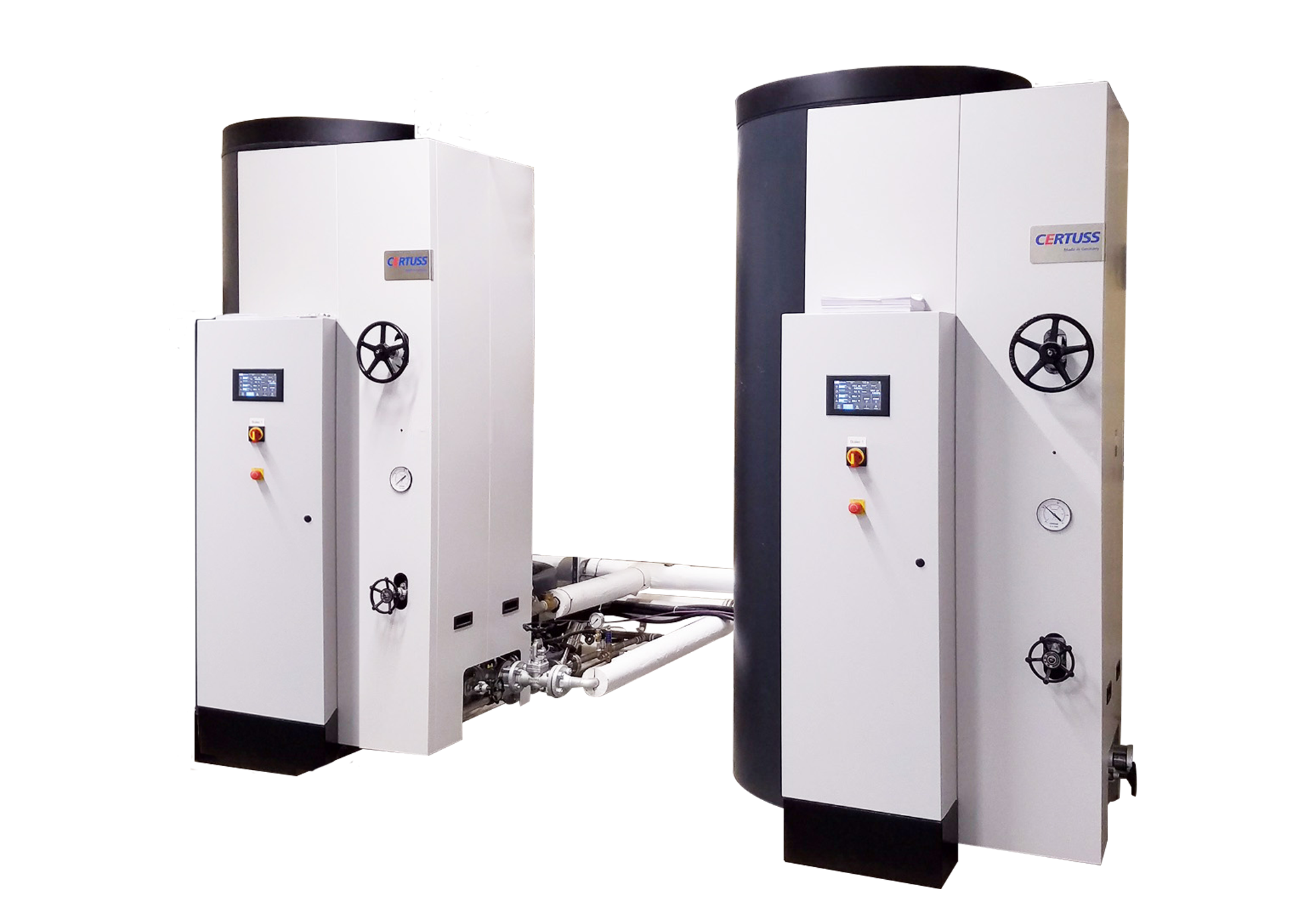 CERTUSS Mehrfachanlage 2x Universal TC - Dampf nach Bedarf