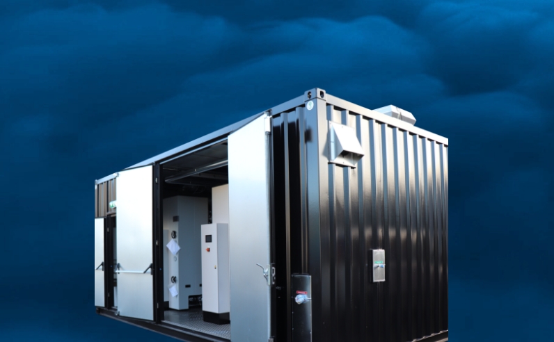 CERTUSS flexible Dampferzeugeranlage im Container