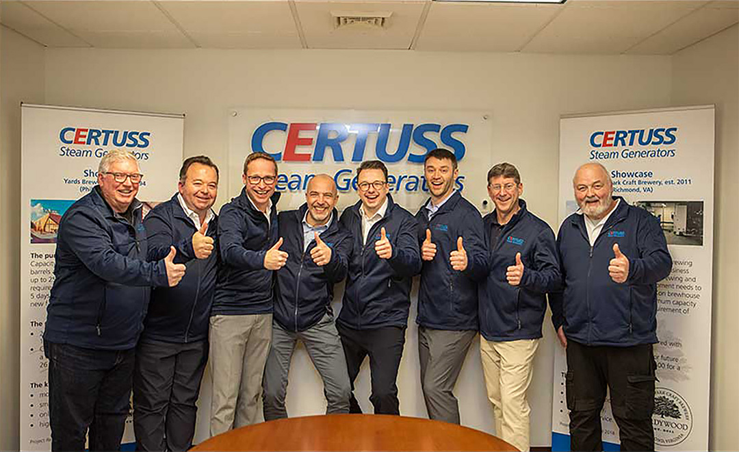 CERTUSS Mitarbeiter Gruppenfoto