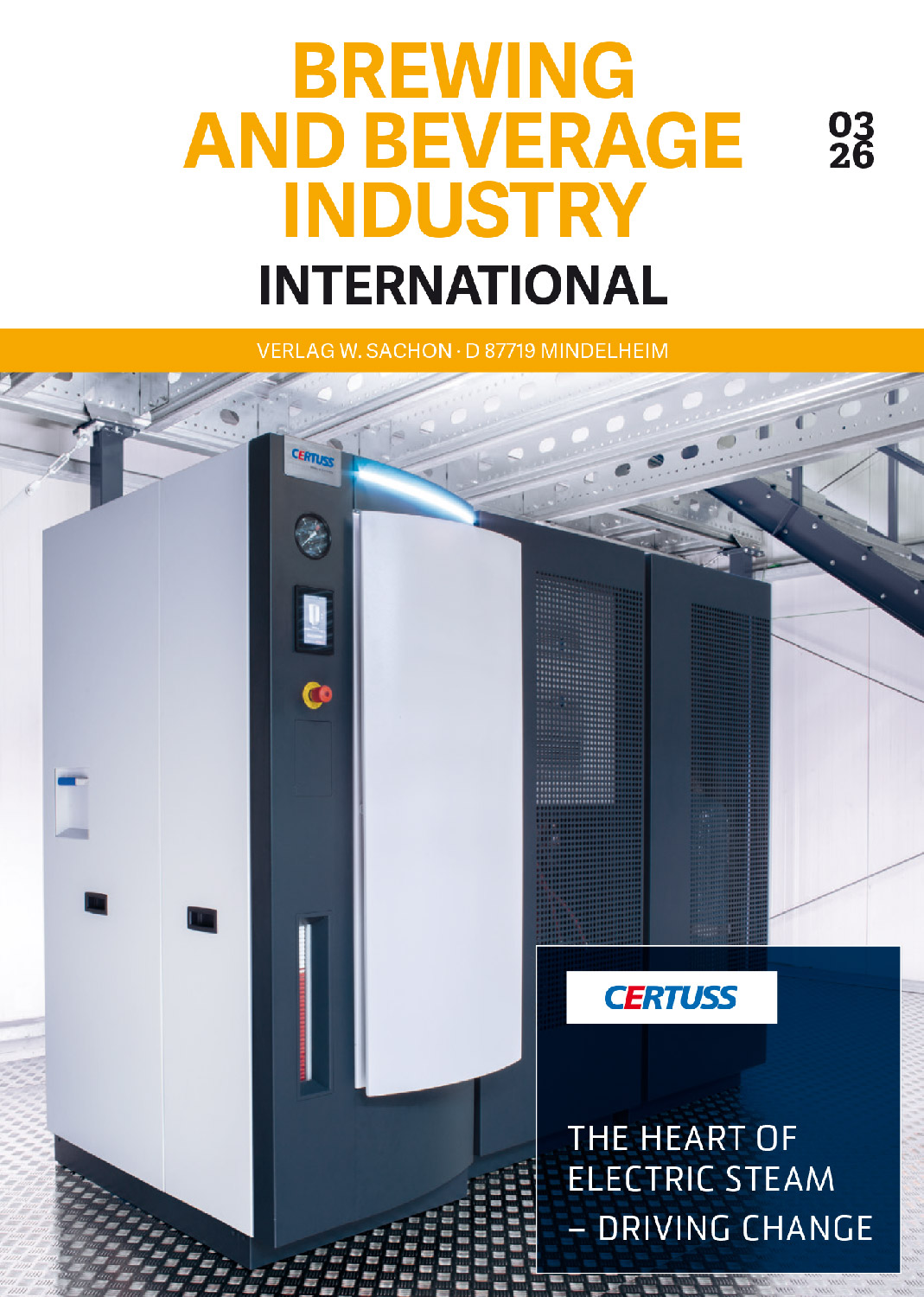 Brewing and beverage industry cover